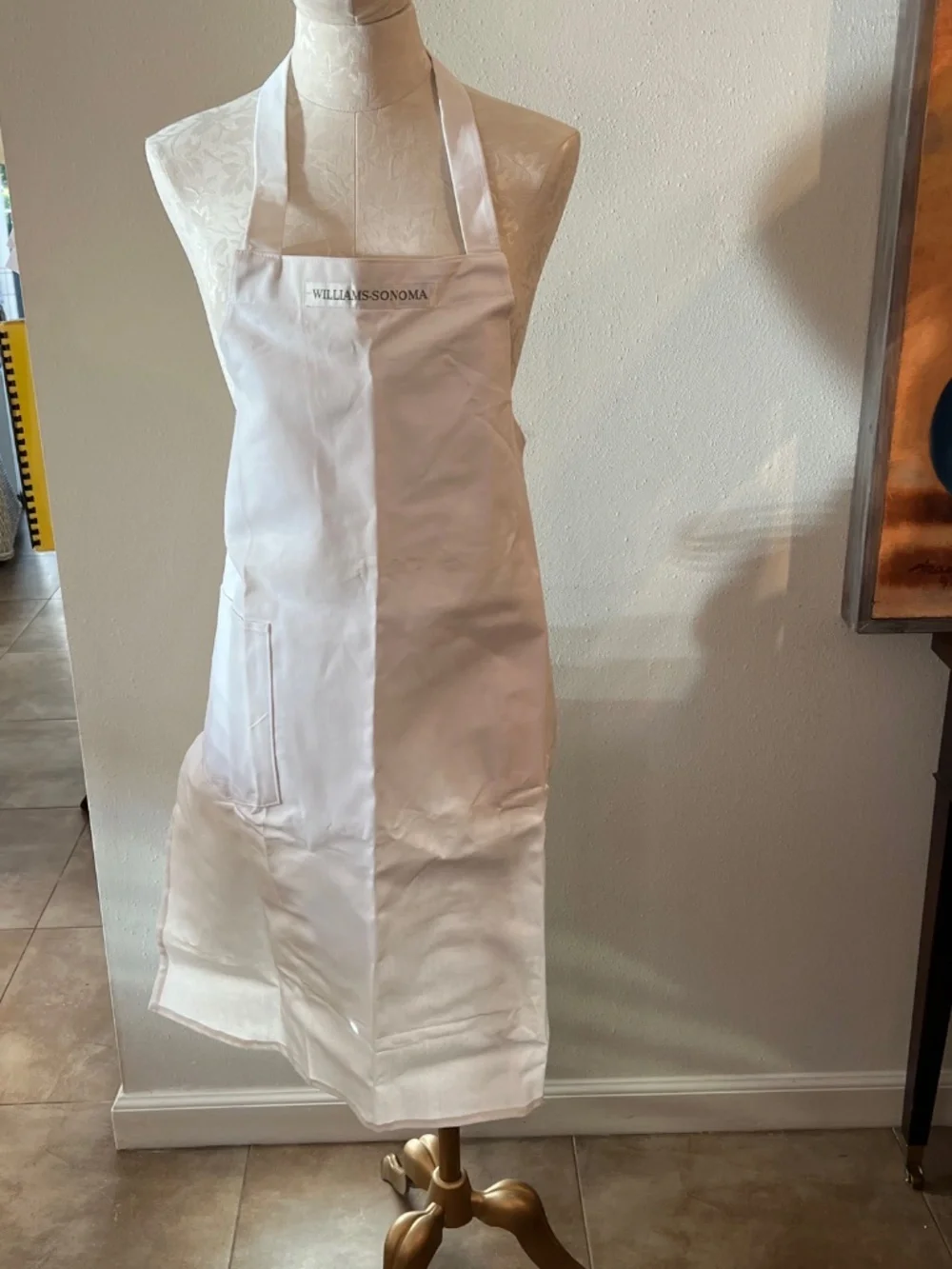 Vintage Original Williams Sonoma Chef Apron Circa 1980's